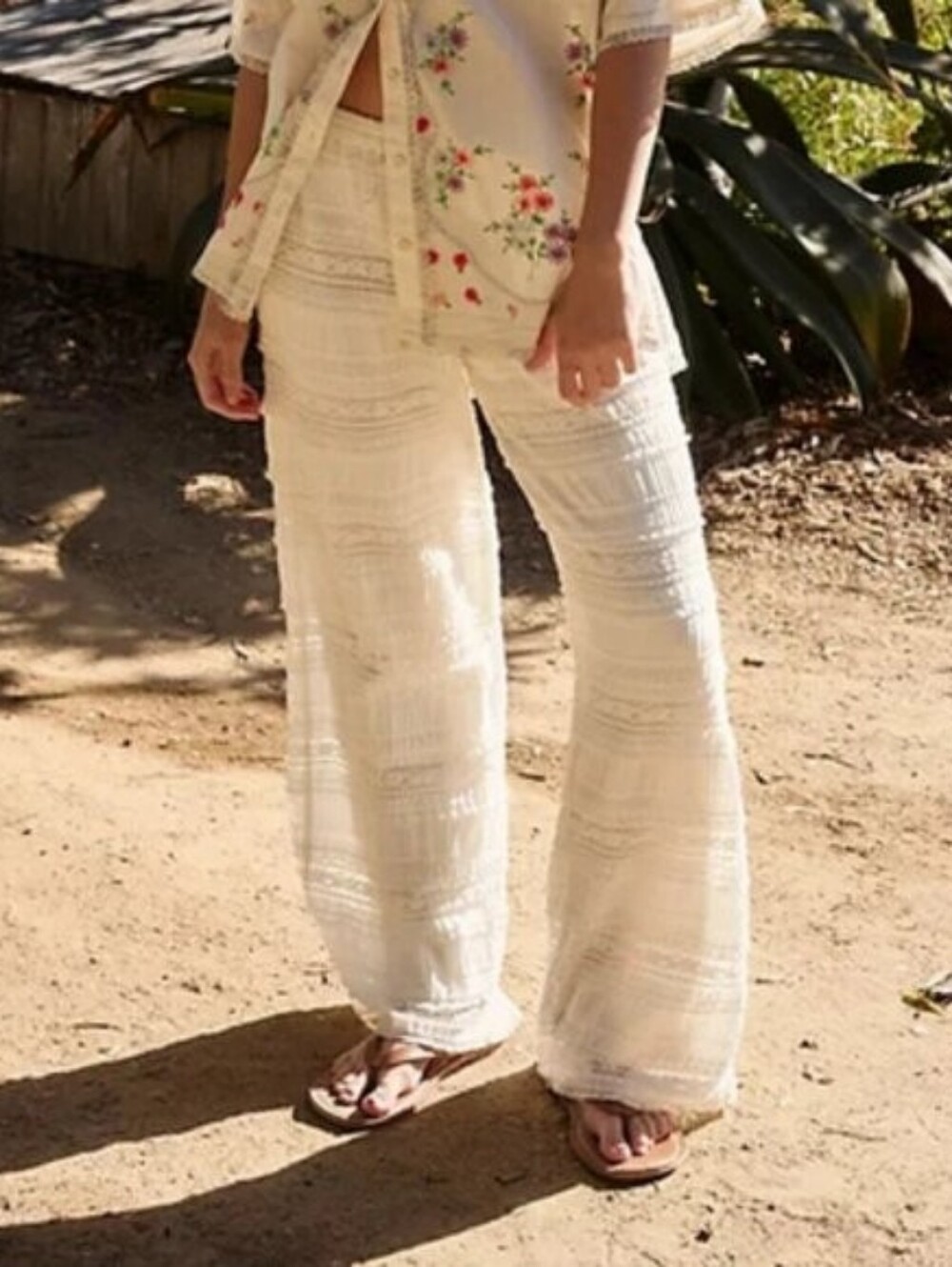 Free People Aiden Lace Pants